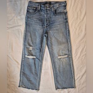 Lucky Brand High Rise Wide Leg Jeans